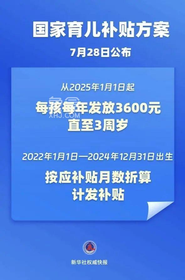 响应国家“育儿补贴”政策！“城发恒伟”成首家，未满6周岁家庭买房就送钱！