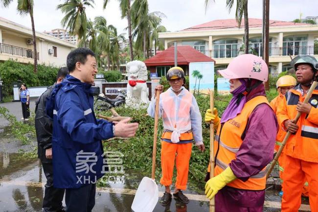 三亚市全力推进"剑鱼"台风灾后恢复重建工作纪实