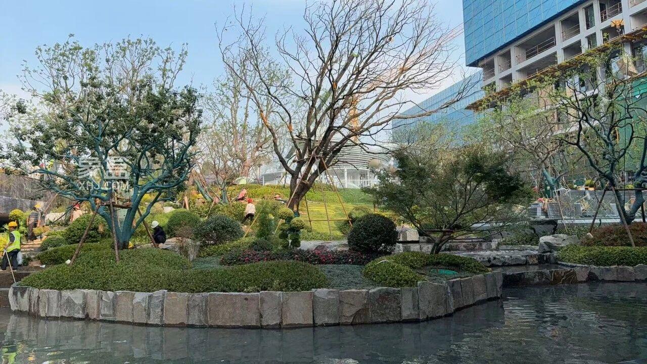 8月30日嘉信洋湖锦玺营销中心已开放，洋湖建面117-169㎡新规零公摊房即将首开！