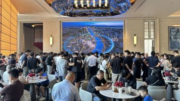 8月30日嘉信洋湖锦玺营销中心已开放，洋湖建面117-169㎡新规零公摊房即将首开！