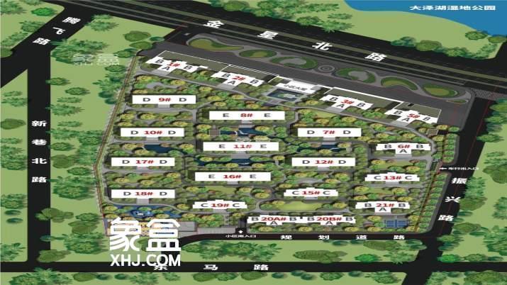 【在售】运达大泽湖在售建面135-296平非毛坯住宅