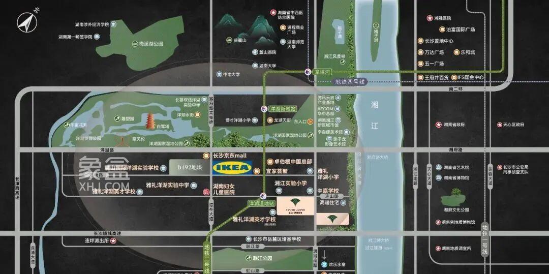 洋湖纯新盘“嘉信洋湖锦玺”周末迎首开（附户型图、首开价格详解）