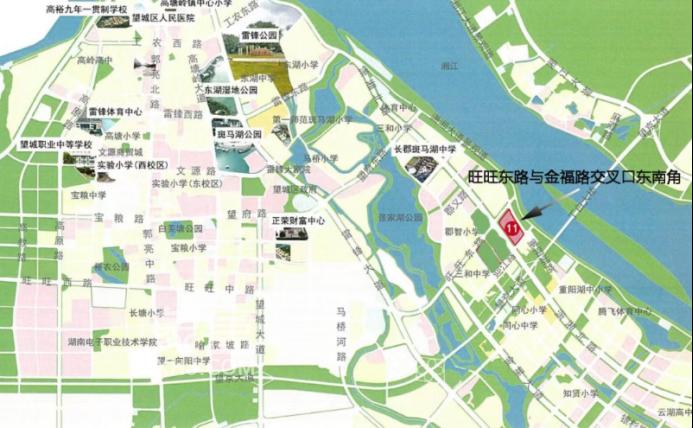 望城区推介4宗优质组团地块!临江近地铁、低容积率! 望城区推介4宗优质组团地块!临江近地铁、低容积率!