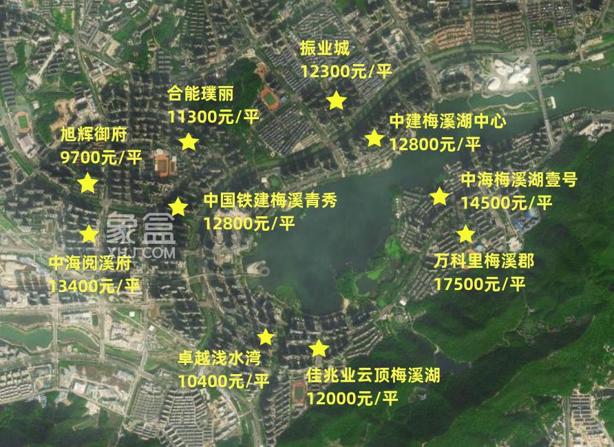 【金九置业】长沙二手“热门板块”房价地图一览！有没有你中意的片区？