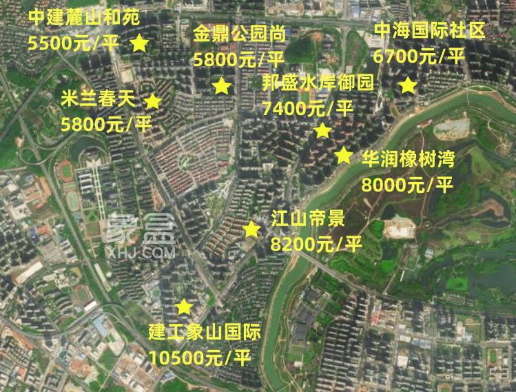 【金九置业】长沙二手“热门板块”房价地图一览！有没有你中意的片区？