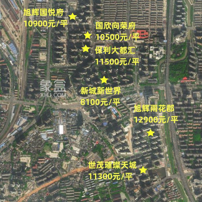 【金九置业】长沙二手“热门板块”房价地图一览！有没有你中意的片区？