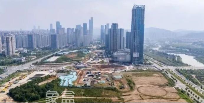 国庆不停工！梅溪湖重点项目建设加速！学校、能源站、主干道···