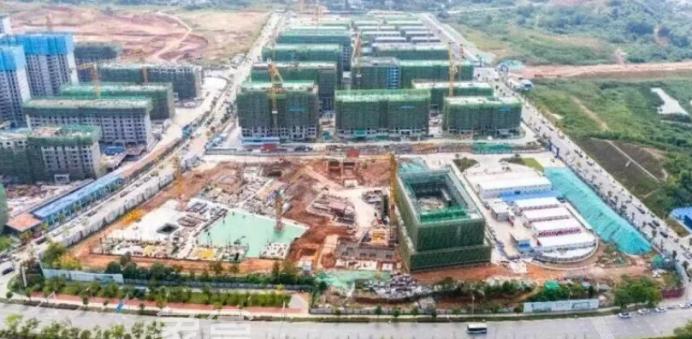 国庆不停工！梅溪湖重点项目建设加速！学校、能源站、主干道···