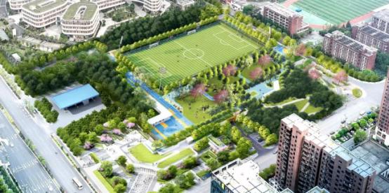 麓谷板块将新增一座公园！明年6月投入使用！