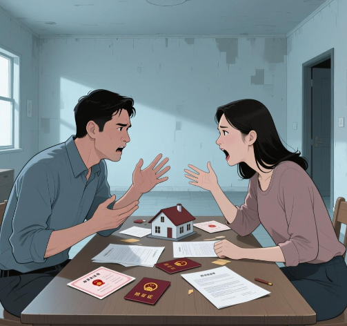 离婚房产分割对方不愿卖房怎么处理   离婚财产协议的效力如何?