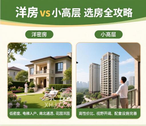购房指南:洋房与小高层选房全攻略 购房指南:洋房与小高层选房全攻略