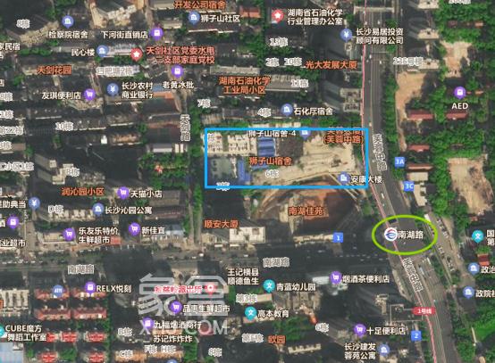 南湖路正地铁口！天心区原狮子山宿舍地块“商改住”！