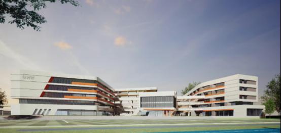 师大附中大泽湖校区初中部封顶！明年9月正式开学招收！