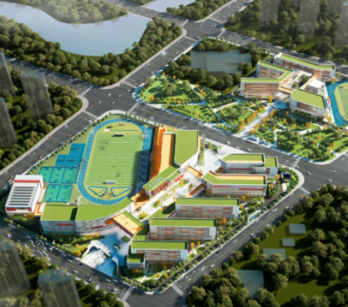 师大附中大泽湖校区初中部封顶！明年9月正式开学招收！