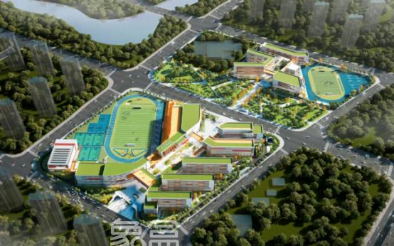 师大附中大泽湖校区初中部封顶！明年9月正式开学招收！