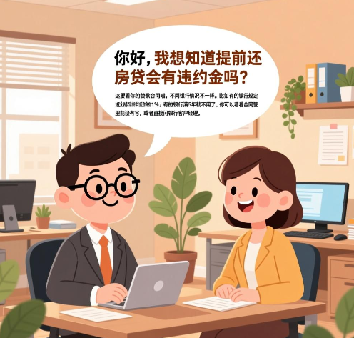 住房贷款提前还贷会有违约金吗 住房贷款提前还贷划算吗