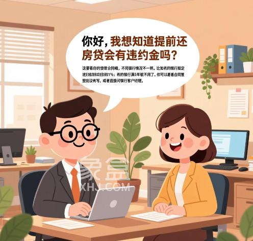 住房贷款提前还贷会有违约金吗 住房贷款提前还贷划算吗