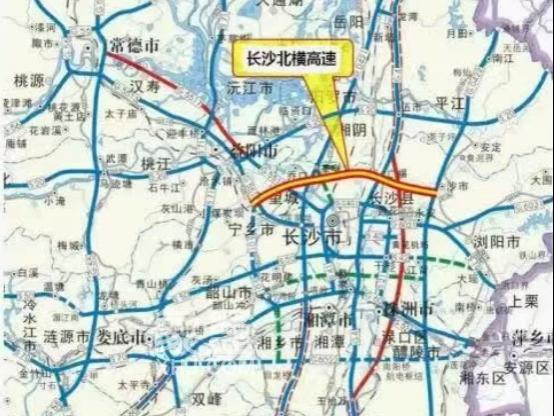 长沙北横高速正式获批！四环线即将到来！
