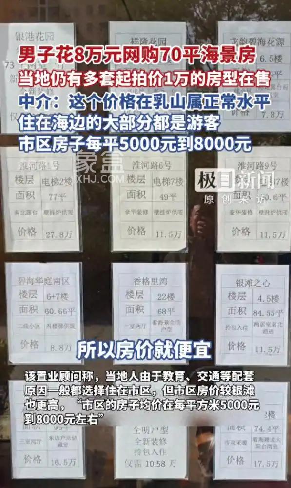 8万网购70平海景房!是骗局还是真事? 8万网购70平海景房!是骗局还是真事?