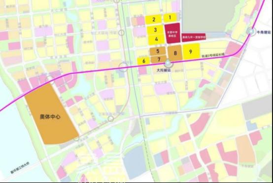 长沙奥体新城板块最新规划出炉!涉及7条道路、49个地块! 长沙奥体新城板块最新规划出炉!涉及7条道路、49个地块!