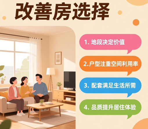 改善房怎么选？掌握这4大核心原则，轻松升级你的居住品质！