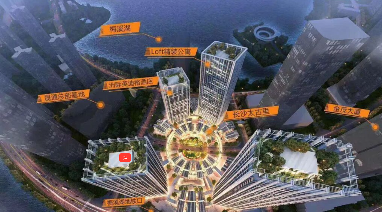 “梅一”临湖豪装大平层“达美公馆”来了！正地铁口，单价2.2-3.1万！