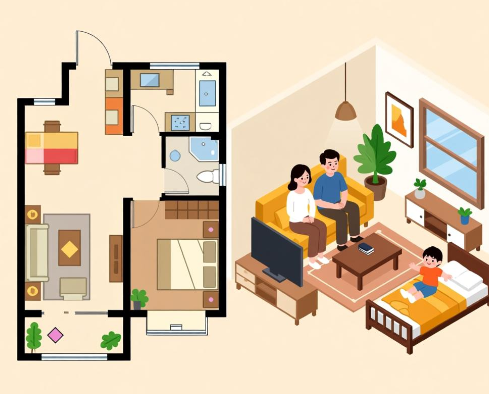买房买多大户型合适  三口之家怎样选户型?