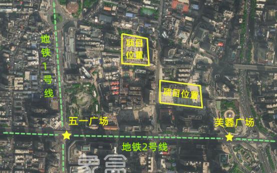 五一广场旁500米，长沙将迎来市中心稀缺住宅项目“融华天玺”，建面129-236平！