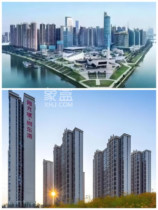 北辰VS尚东湾，长沙二手房成交前两位小区对比，价格、配套有何不同？