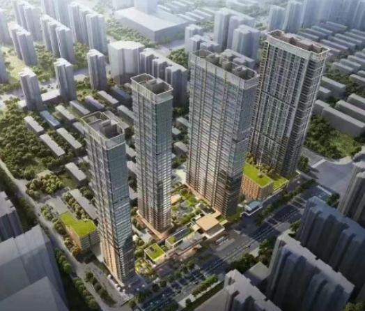 长沙首个超高层安置项目，万科滨江一号封顶！商品房部分均价2.2万在售中！