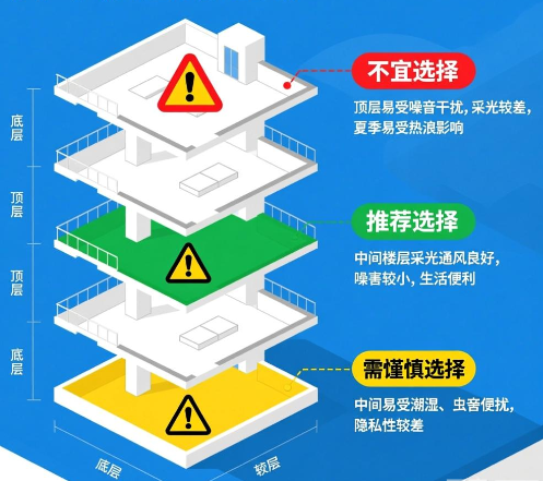 购房选楼层：避开极端，关注要点