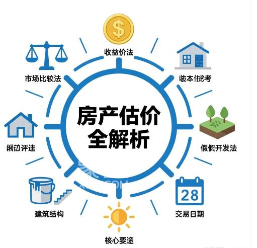 房产估价全解析：四大评估方法与七大核心要素