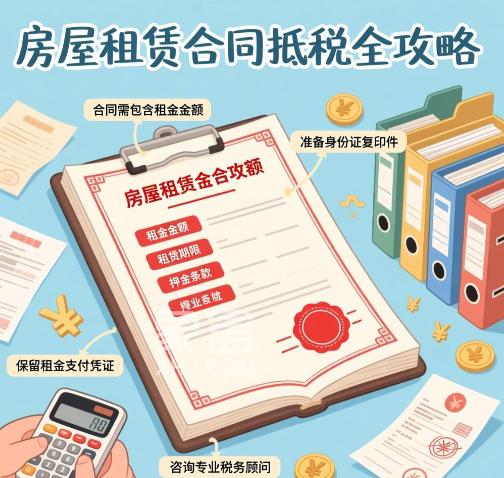 房屋租赁合同抵税全攻略：从税务红利到避坑指南