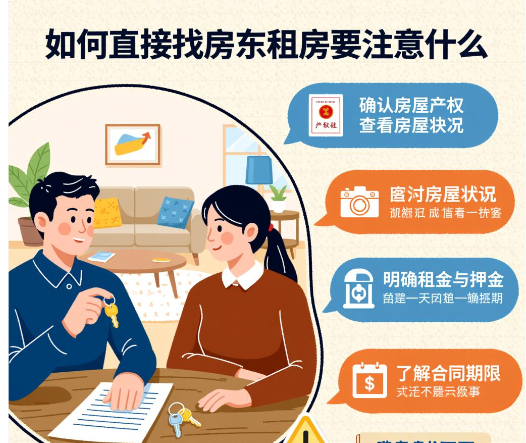 如何直接找房东租房   要注意什么？