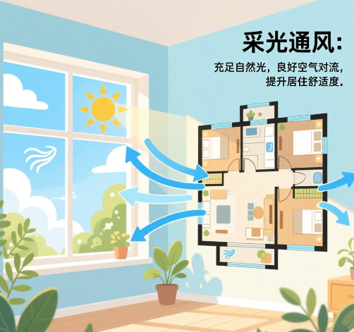 开间与进深的确定原则是怎样的 买房子选户型要注意什么？