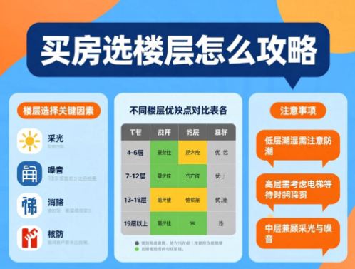 买房可以买18楼吗 买房选楼层怎么选？