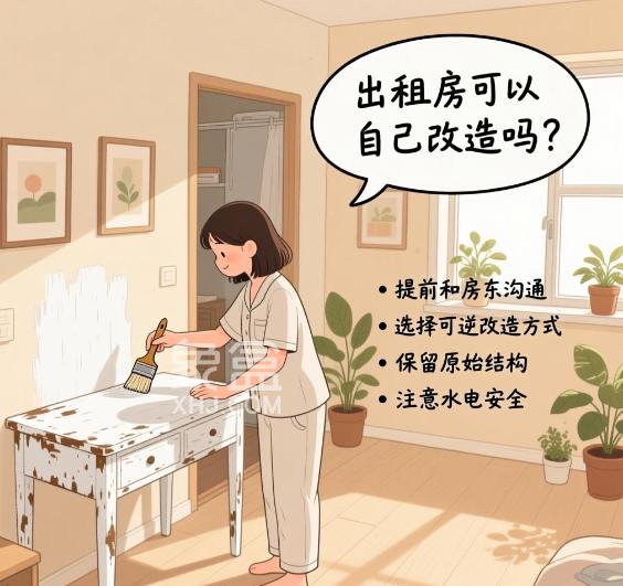 出租房可以自己改造吗 租出租房要注意什么？