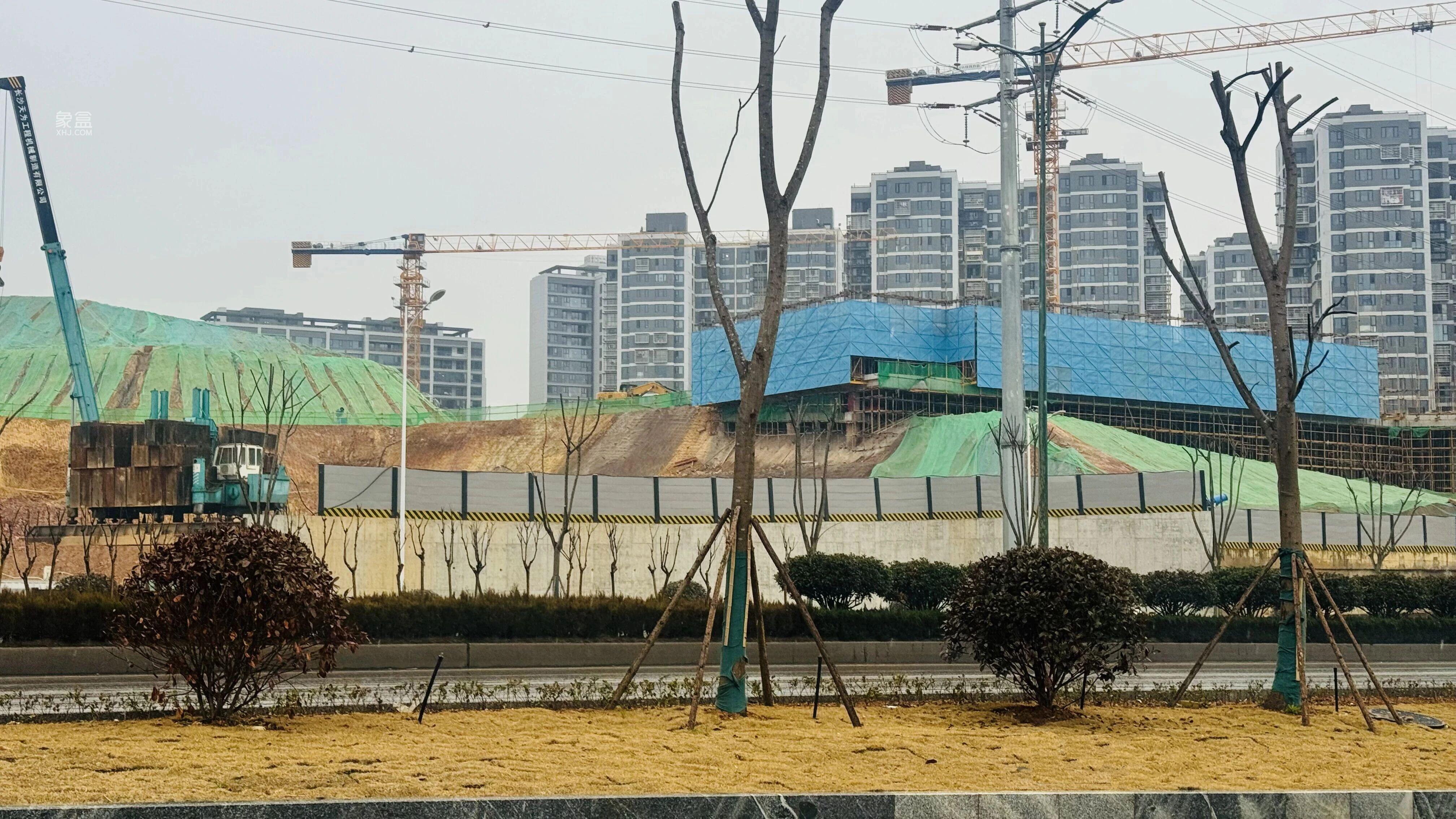 长沙“万科森林公园”的配套学校“雅礼实验金星中学”已开工在建！