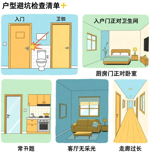 如何避免买到奇葩户型  有哪些户型千万不能买