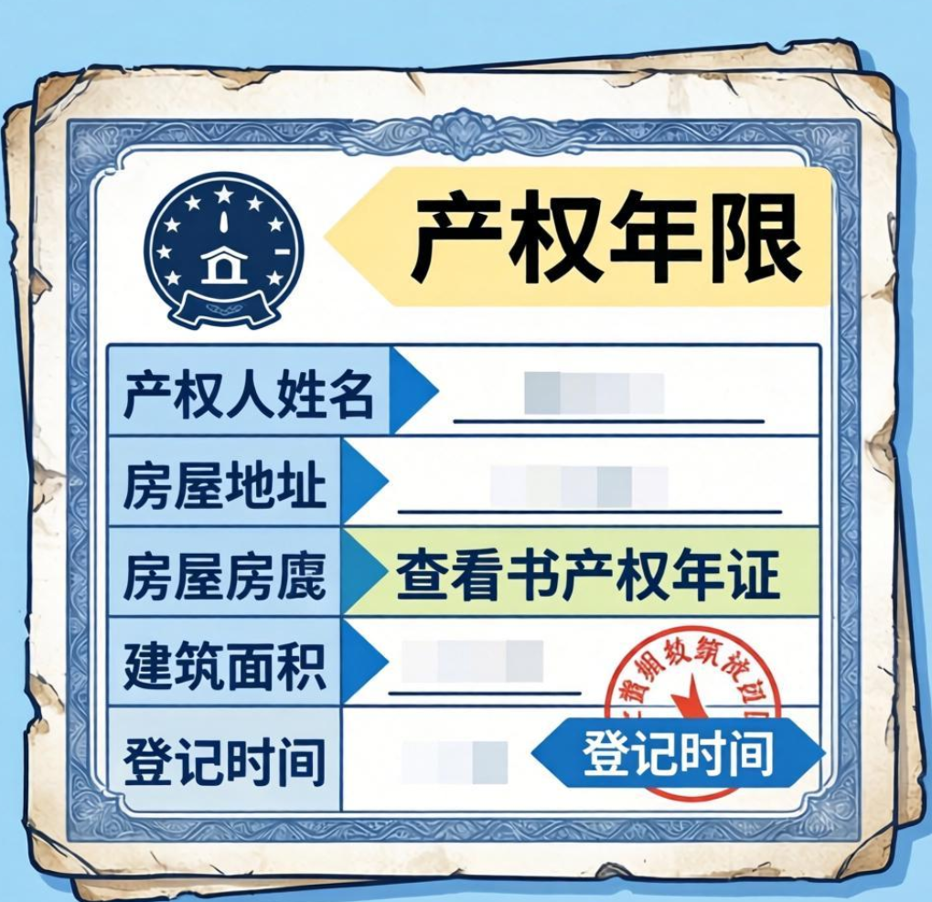 如何从房产证上看房屋产权年限  房屋产权到期怎么办?