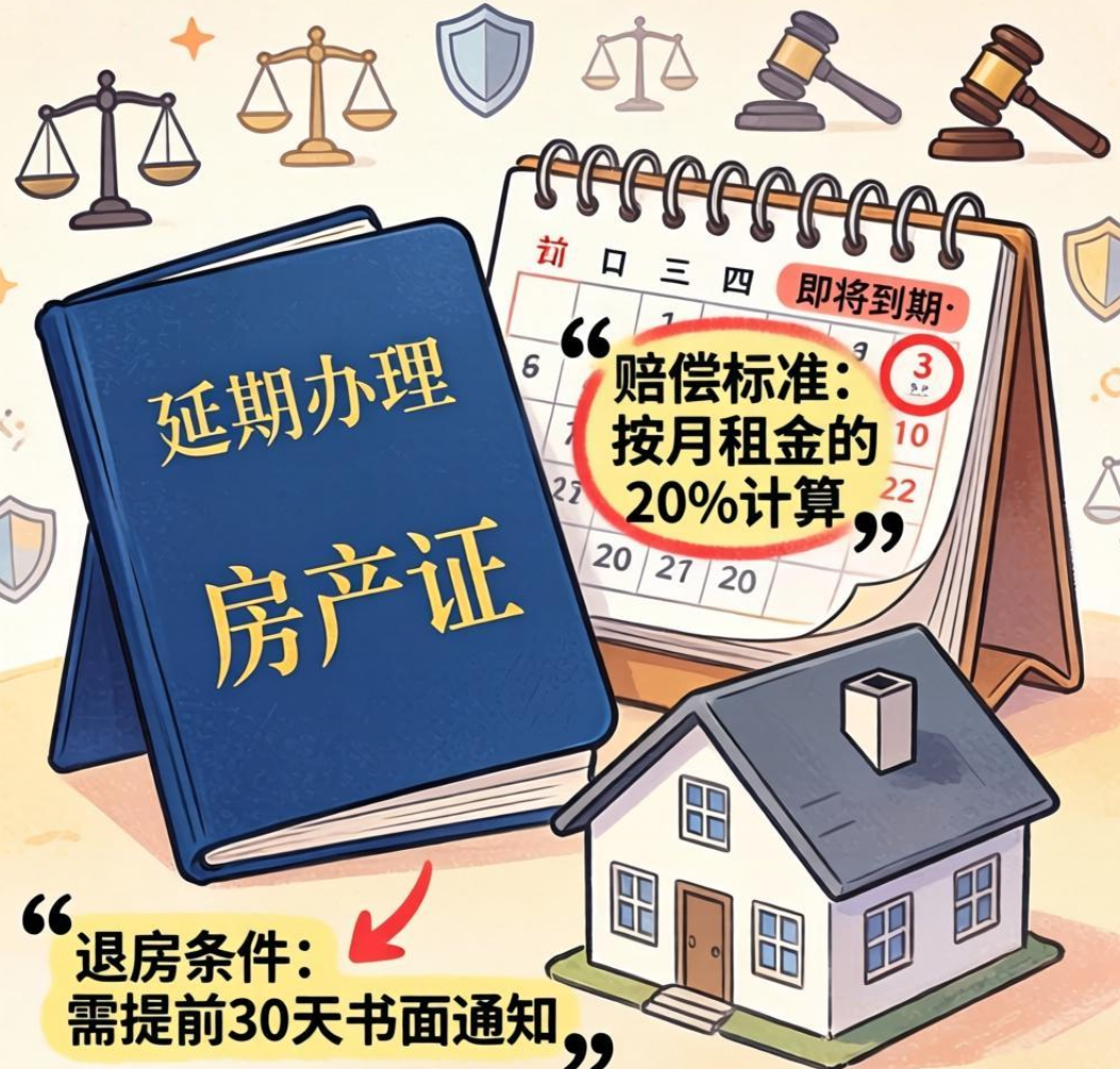 房产证延期办理的赔偿标准是怎样的    逾期办理房产证可以退房吗