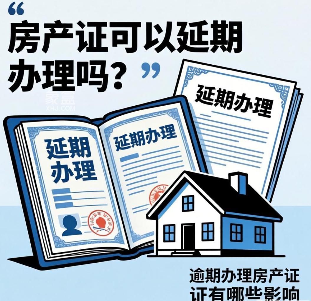 房产证可以延期办理吗?   逾期办理房产证有哪些影响