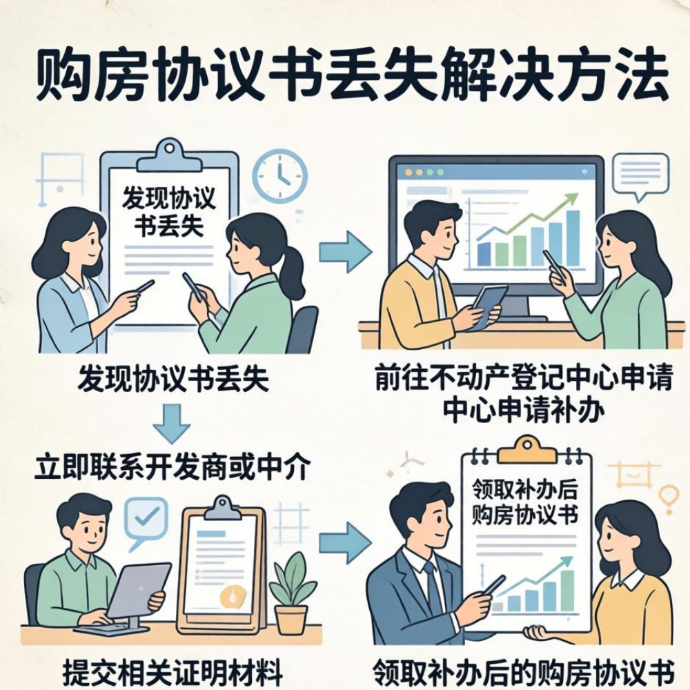 购房协议书丢了怎么办？别慌，这些方法帮您解决