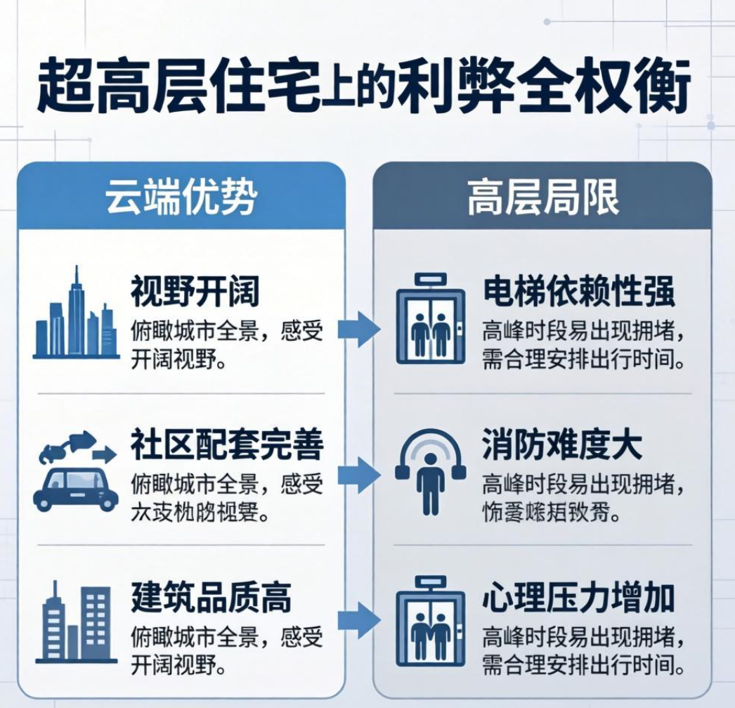 超高层住宅优缺点全解析：云端之上的利弊权衡