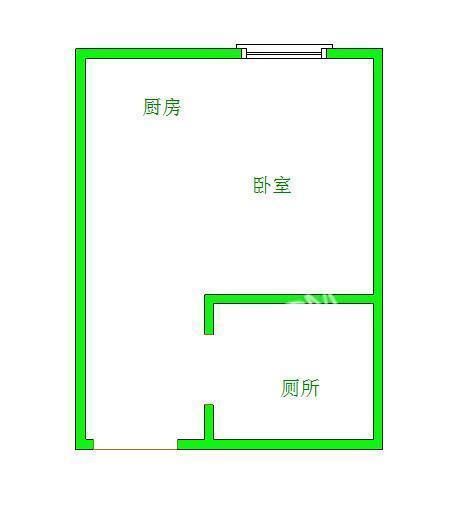 蜀都中心一期  1室1厅1卫   3300.00元/月室内图1