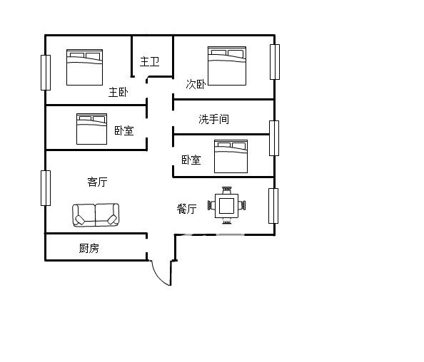 东部美的城室内图2