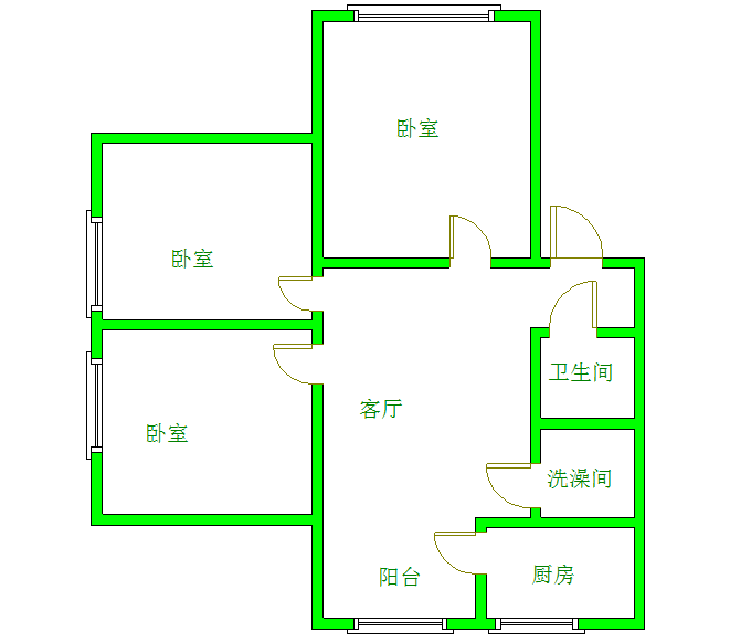 瑞联路249号院  3室2厅1卫   127.00万