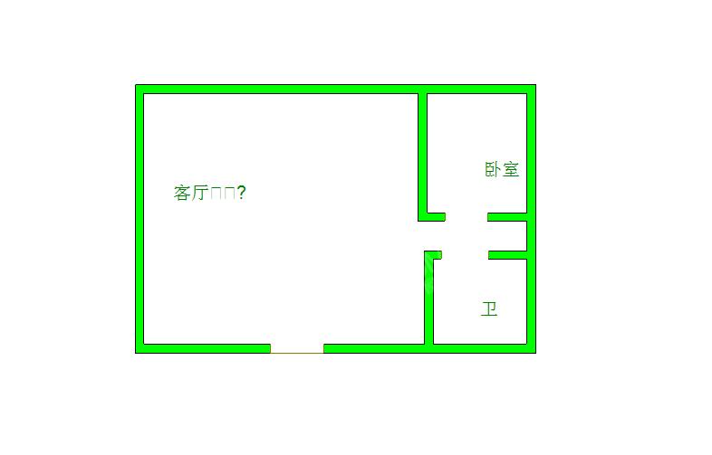 誉峰M4  1室1厅1卫   10000.00元/月室内图1