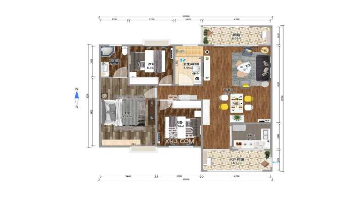 尚都花园城 尚都花园城室内图2