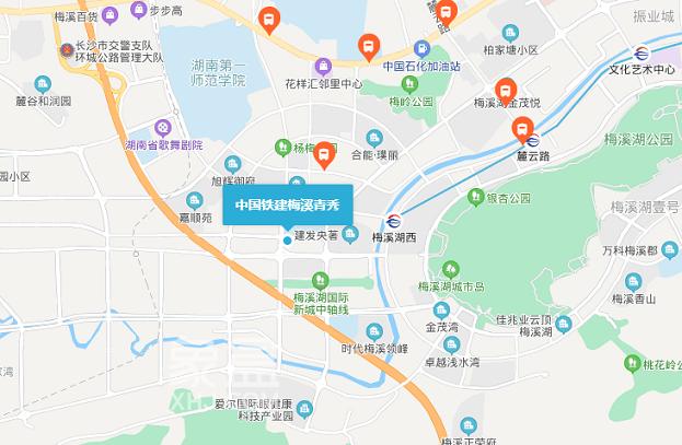 中国铁建梅溪青秀：地理位置优越，交通便捷，3室精装修，房屋性价比高!